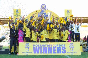 Read more about the article Simiyu brace fires Tusker FC to historic FKF MozzartBet Cup triumph