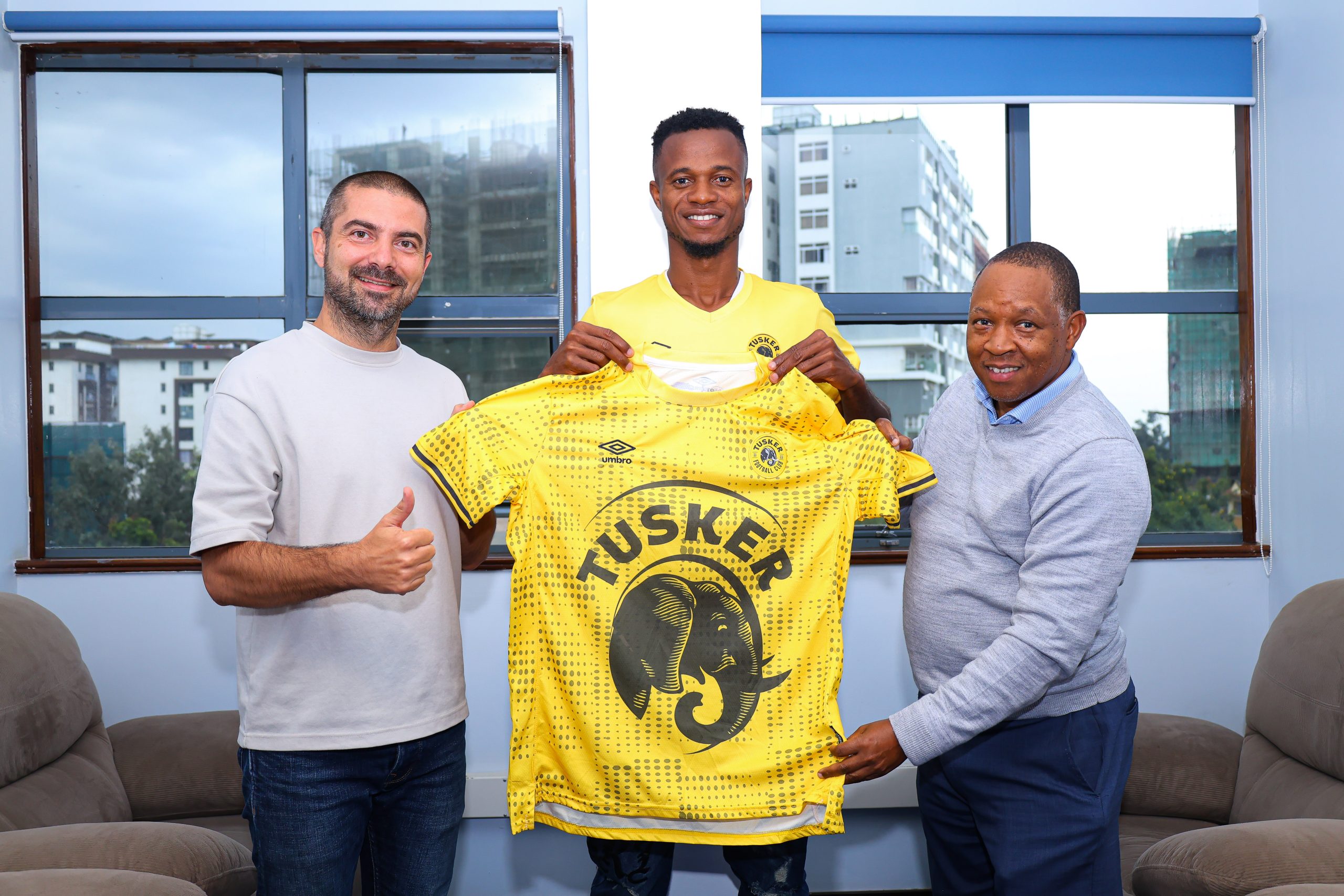 Read more about the article Tusker FC sign Nigerian striker Mbaoma from Remo Stars